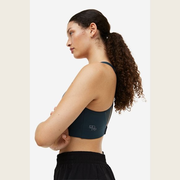 NWT High Support Sports Bra in DryMove™ Size Small H&M - Picture 7 of 15